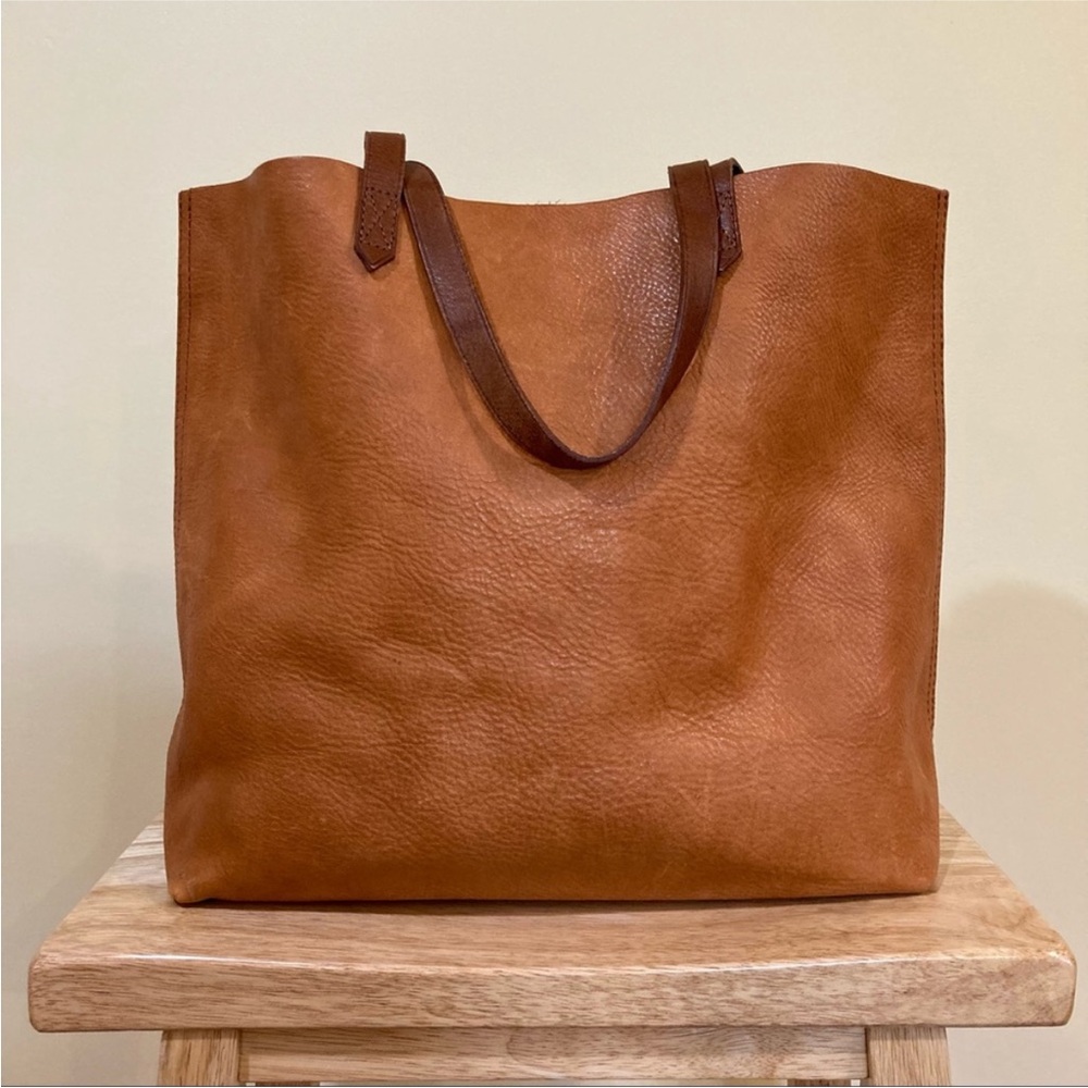 Madewell The Transport Tote Holiday 2013 Edition in English Saddle